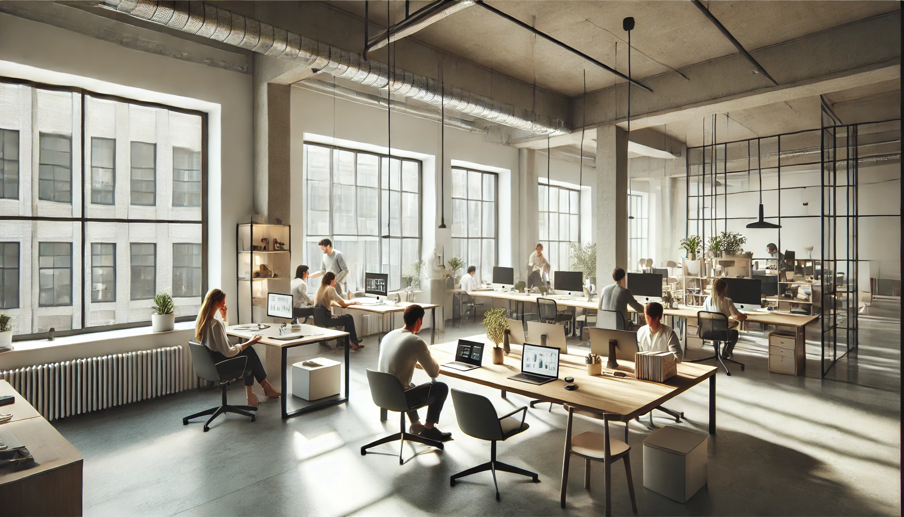 Modern Office Environment
